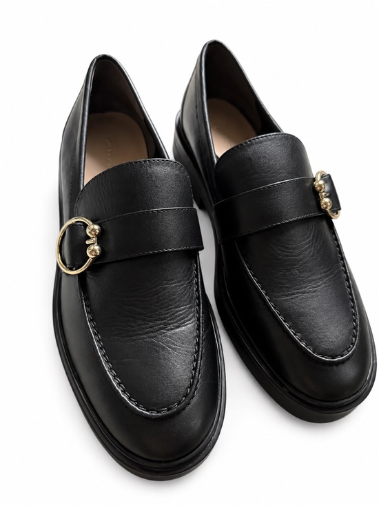 Stuart Weitzman Shoes - STUART WEITZMAN BRENNA LEATHER LOAFERS AS IS 37.5